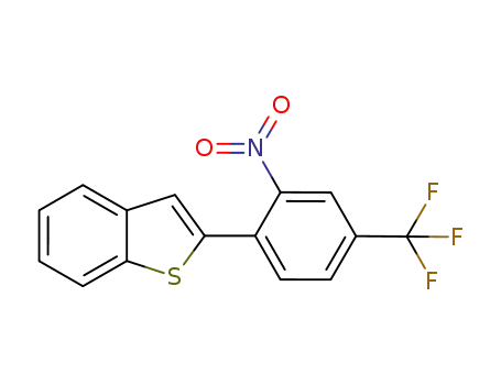 2-(p-(trifluoromethyl)-o-nitrophenyl)benzo[b]thiophene