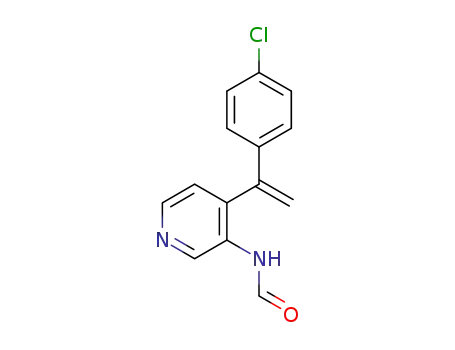 N-{4-[1-(4-chlorophenyl)ethenyl]pyridin-3-yl}formamide