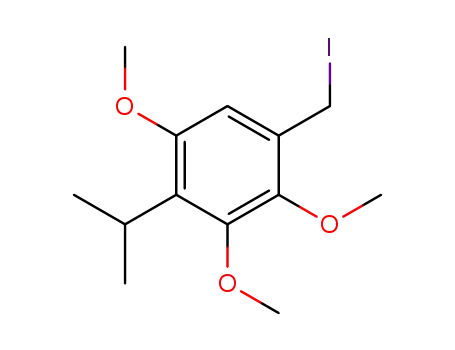 1-(iodomethyl)-4-isopropyl-2,3,5-trimethoxybenzene