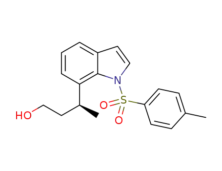 (S)-3-[1-(toluene-4-sulfonyl)-1H-indol-7-yl]butan-1-ol