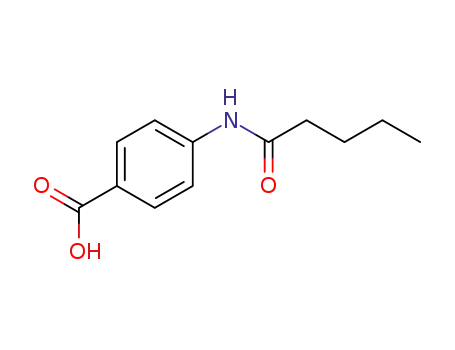 4-(Pentanoylamino)benzoic acid