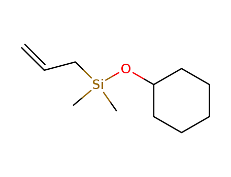 Silane, (cyclohexyloxy)dimethyl-2-propenyl-