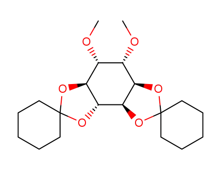 Molecular Structure of 904689-58-3 (1L-3,4:5,6-di-O-cyclohexylidene-1,2-di-O-methyl-chiro-inositol)