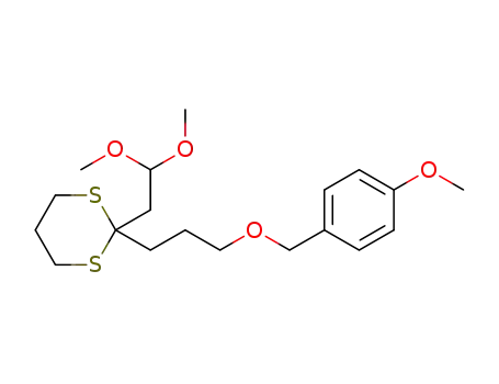 2-(2,2-dimethoxyethyl)-2-(3-(4-methoxybenzyloxy)propyl)-1,3-dithiane