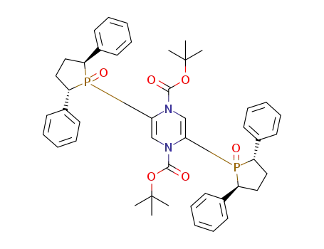 di-tert-butyl bis((2S,5S)-1-oxo-2,5-diphenyl-λ5-phospholan-1-yl)pyrazine-1,4-dicarboxylate