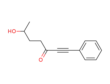 Molecular Structure of 32257-13-9 (1-phenyl-6-hydroxy-hept-1-in-3-ol)