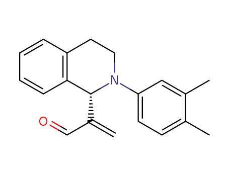 (S)-2-(2-(3,4-dimethylphenyl)-1,2,3,4-tetrahydroisoquinolin-1-yl)acrylaldehyde