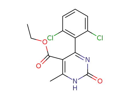 ethyl 6-methyl-4-(2,6-dichlorophenyl)pyrimidin-2(1H)-one-5-carboxylate