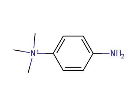 Molecular Structure of 21248-43-1 (4-trimethylammonium aniline)