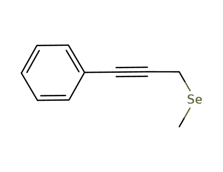 Benzene, [3-(methylseleno)-1-propyn-1-yl]-