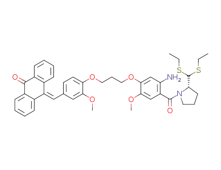 C<sub>42</sub>H<sub>46</sub>N<sub>2</sub>O<sub>6</sub>S<sub>2</sub>