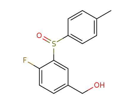 C<sub>14</sub>H<sub>13</sub>FO<sub>2</sub>S