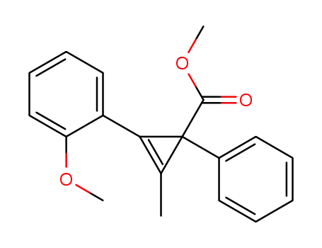 methyl 2-(2-methoxyphenyl)-3-methyl-1-phenylcycloprop-2-ene-1-carboxylate