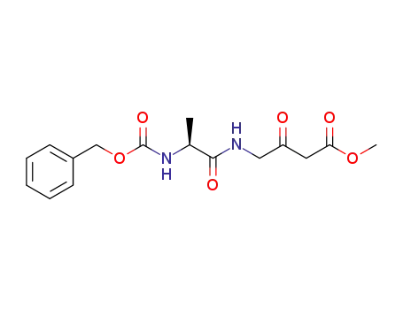 (S)-methyl 4-(2-(benzyloxycarbonylamino)propanamido)-3-oxobutanoate