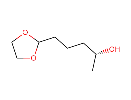 (5R)-5-hydroxyhexanal ethanediol acetal