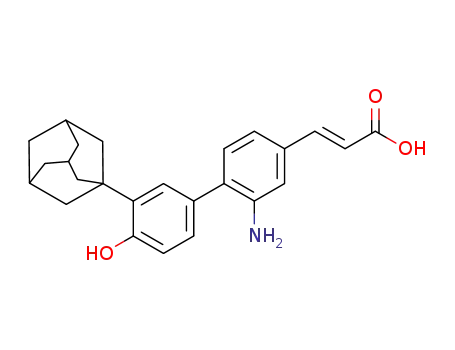 (E)-4-[3-(1-adamantyl)-4-hydroxyphenyl]-3-aminocinnamic acid