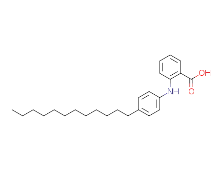 Molecular Structure of 1373551-67-7 (2-((4-dodecylphenyl)amino)benzoic acid)