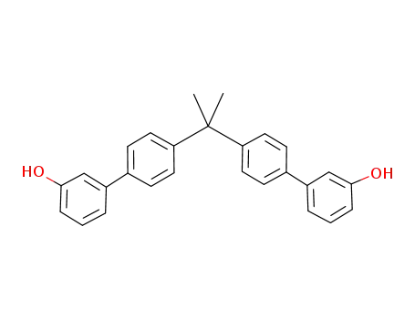 Molecular Structure of 685561-32-4 (2,2-bis[4-(3-hydroxyphenyl)phenyl]propane)