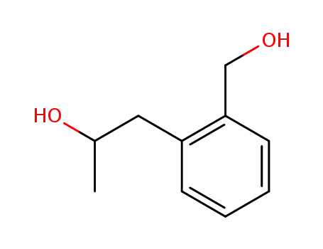 Molecular Structure of 103440-34-2 (2-(2-hydroxypropyl)benzyl alcohol)