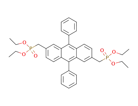 2,6-bis[(diethoxyphosphoryl)methyl]-9,10-diphenylanthracene