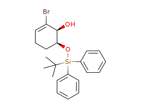 (1S,6S)-2-bromo-6-(tert-butyldiphenylsilyloxy)cyclohex-2-enol