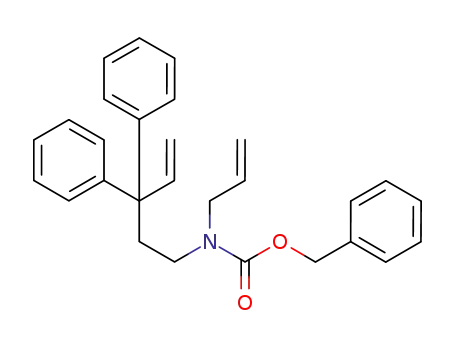 allyl-(3,3-diphenyl-pent-4-enyl)-carbamic acid benzyl ester