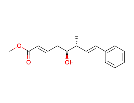 (2E,5S,6R,7E)-5-hydroxy-6-methyl-8-phenylocta-2,7-dienoic acid methyl ester
