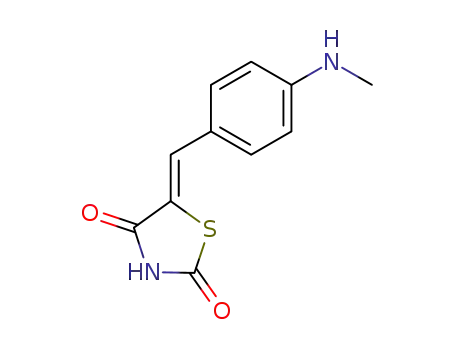 (5Z)-5-[4-(methylamino)benzylidene]-1,3-thiazolidine-2,4-dione