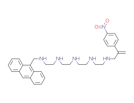 N-(2-{2-[(anthracen-9-ylmethyl)amino]ethylamino}ethyl)-N'-{2-[2-(4-nitrophenyl)allylamino]ethyl}ethane-1,2-diamine