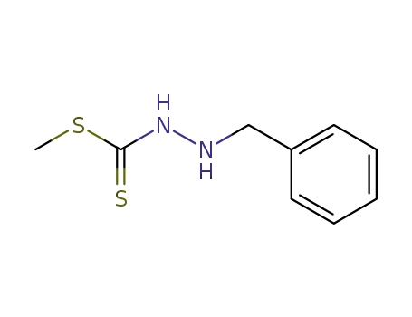 Molecular Structure of 69664-49-9 (Hydrazinecarbodithioic acid, 2-(phenylmethyl)-, methyl ester)