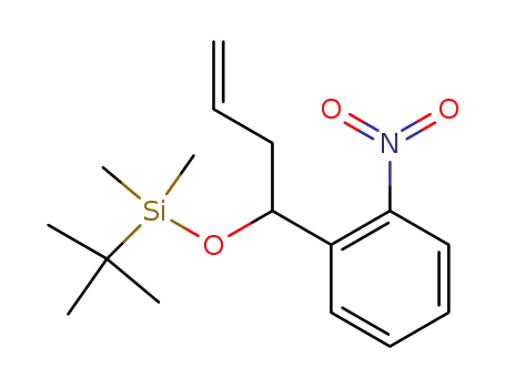 Silane, (1,1-dimethylethyl)dimethyl[[1-(2-nitrophenyl)-3-butenyl]oxy]-