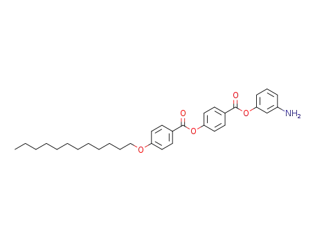3-aminophenyl 4-(4-n-dodecyloxybenzoyloxy)benzoate