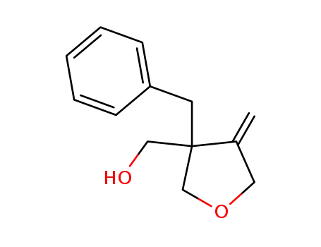 (3-benzyl-4-methylene-tetrahydro-furan-3-yl)-methanol