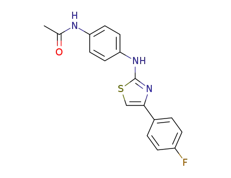 N-(4-acetaminophenyl)-4-(4-fluorophenyl)-1,3-thiazole-2-amine