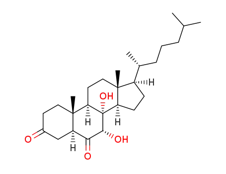(5S,7S,8S)-7,8-dihydroxy-3,6-cholestadione