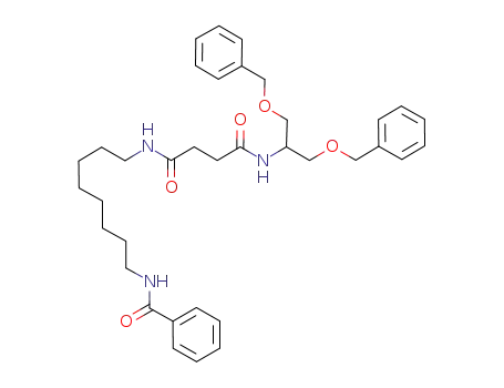N'-[8-(phenylcarbonylamino)octyl]-N-{2-(phenylmethoxy)-1-[(phenylmethoxy)methyl]ethyl}butane-1,4-diamide