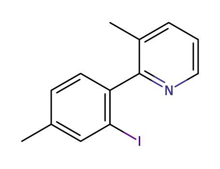 2-(2-iodo-4-methylphenyl)-3-methylpyridine