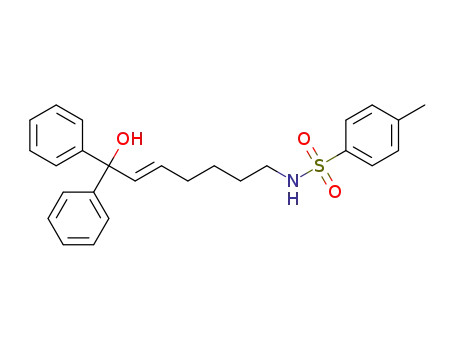 (E)-N-(7-hydroxy-7,7-diphenylhept-5-enyl)-4-methylbenzenesulfonamide