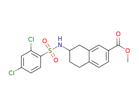 C<sub>18</sub>H<sub>17</sub>Cl<sub>2</sub>NO<sub>4</sub>S