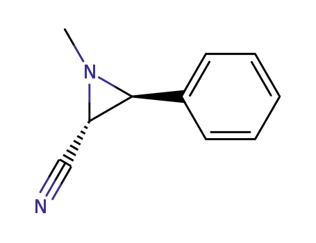 (2R,3R)-1-methyl-3-phenylaziridine-2-carbonitrile