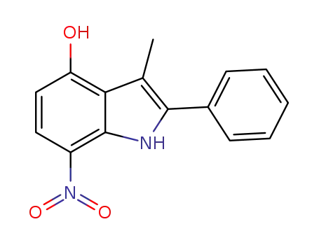 4-hydroxy-3-methyl-7-nitro-2-phenylindole
