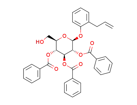 2-allylphenyl 2,3,4-tri-O-benzoyl-β-D-glucopyranoside