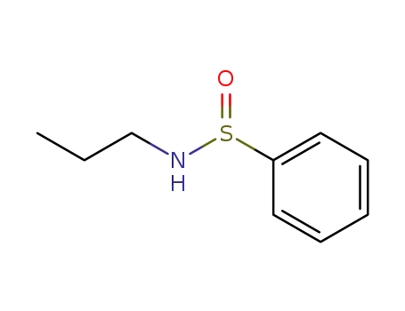 Molecular Structure of 6829-90-9 (Benzenesulfinamide, N-propyl-)