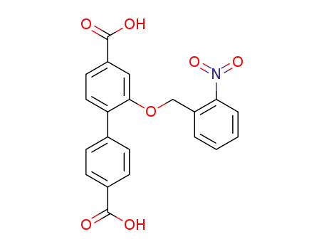 2-nitrobenzyloxybiphenyl-4,4'-dicarboxylic acid