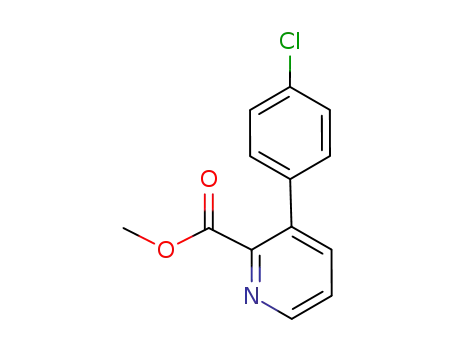 methyl 3-(4-chlorophenyl)pyridine-2-carboxylate