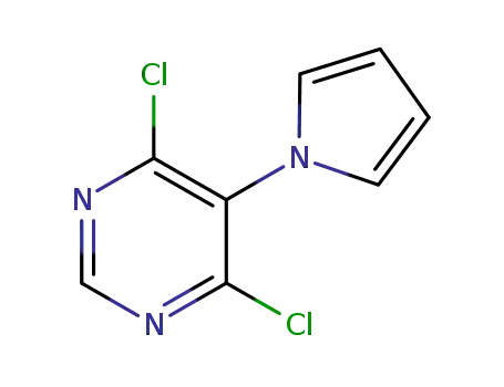 4,6-dichloro-5-(1H-pyrrol-1-yl)pyrimidine