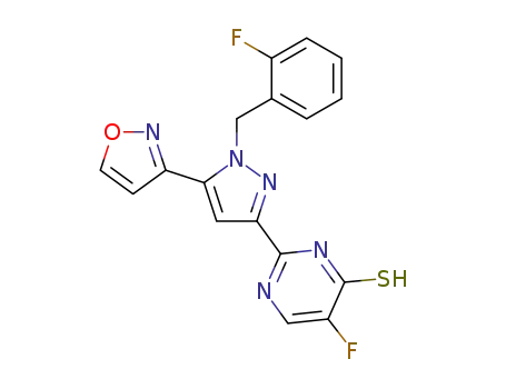 C<sub>17</sub>H<sub>11</sub>F<sub>2</sub>N<sub>5</sub>OS