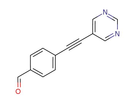 4-(Pyrimidin-5-ylethynyl)benzaldehyde