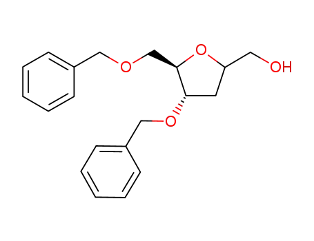 ((4S,5R)-4-benzyloxy-5-(benzyloxymethyl)-tetrahydro-furan-2-yl)methanol