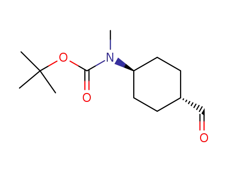 trans-(4-formylcyclohexyl)methylcarbamic acid tert-butyl ester